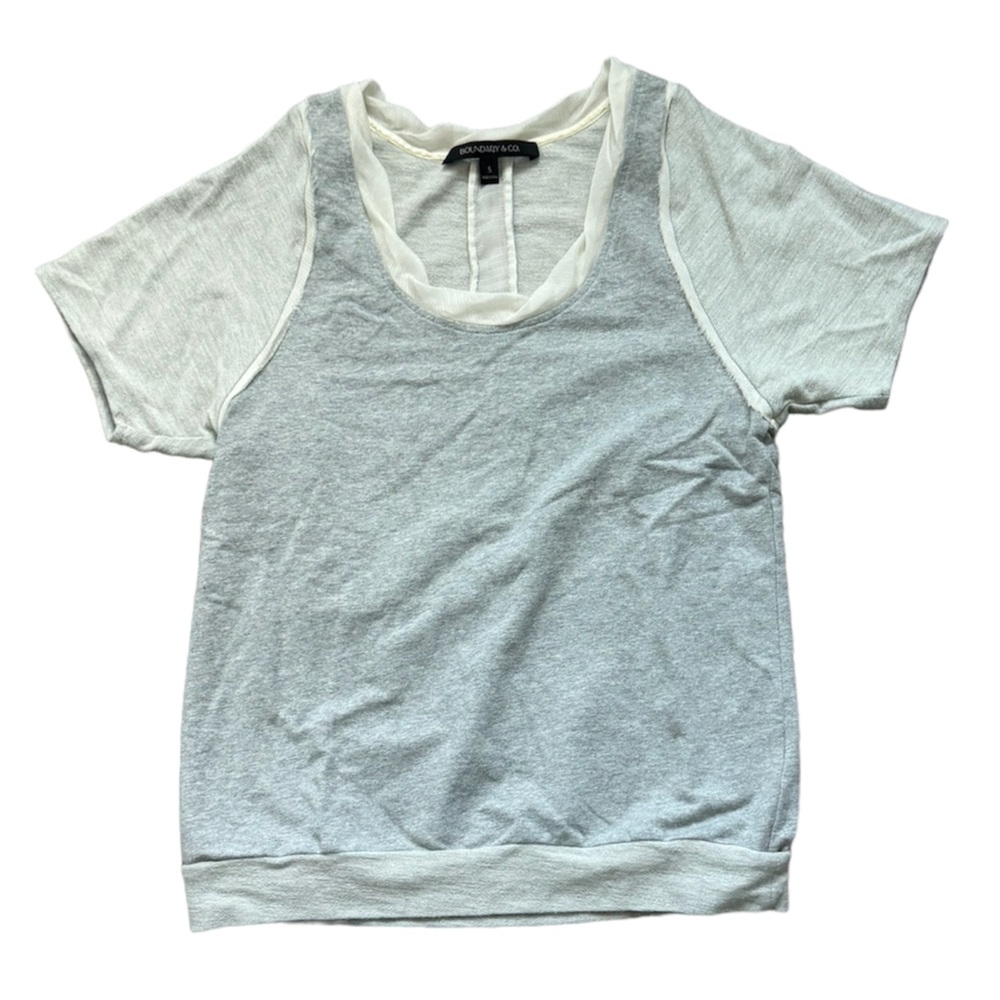 Boundary & Co Sweater Tee New